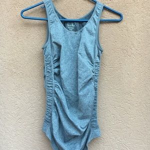 Maternity postpartum cinch tank top